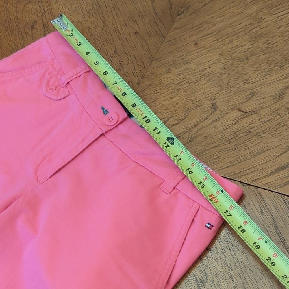 Tommy Hilfiger Women's Pink Casual Chino Pants Barbiecore - Picture 7 of 11